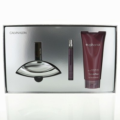 calvin klein euphoria 3 piece gift set